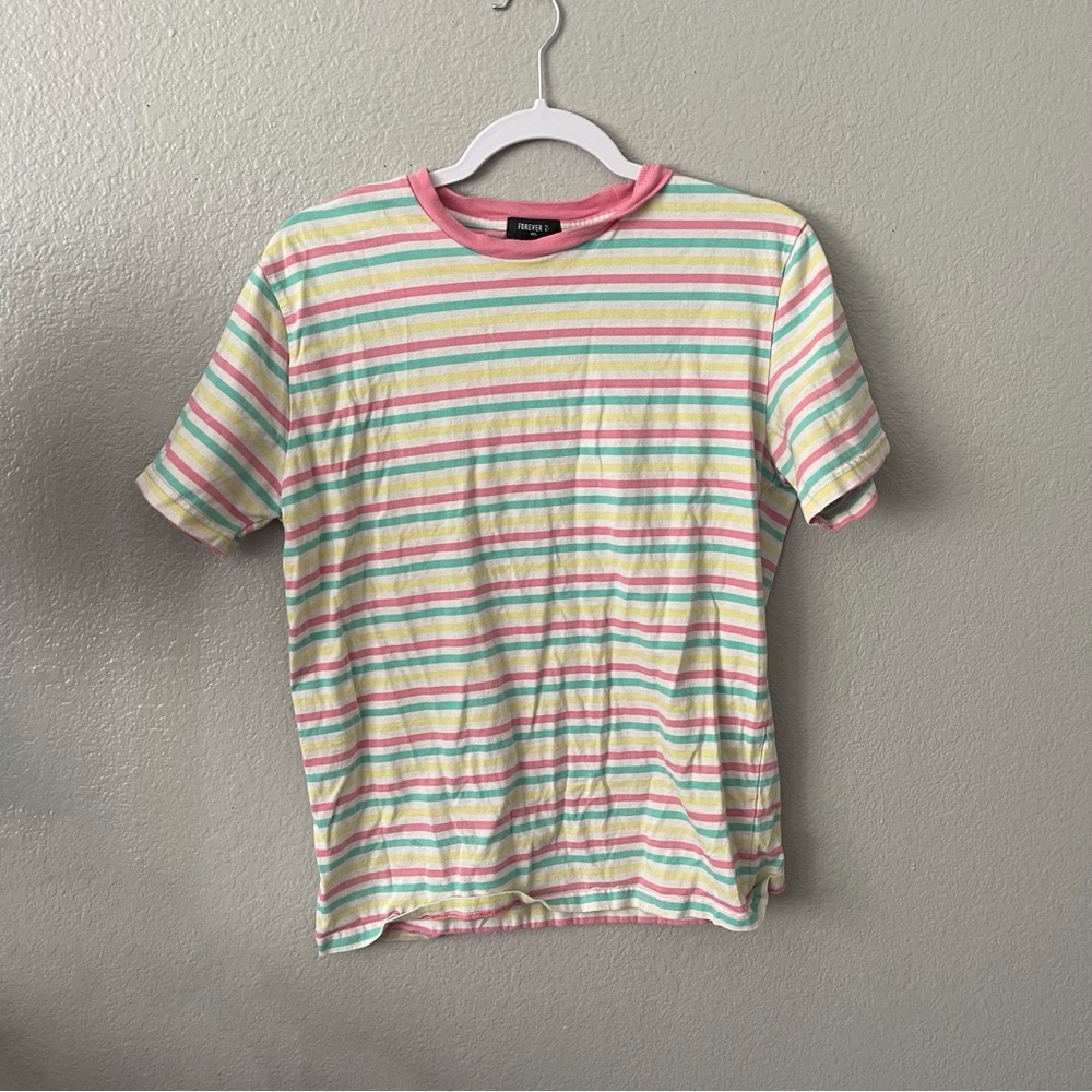 Striped Multicolor Shirt F21